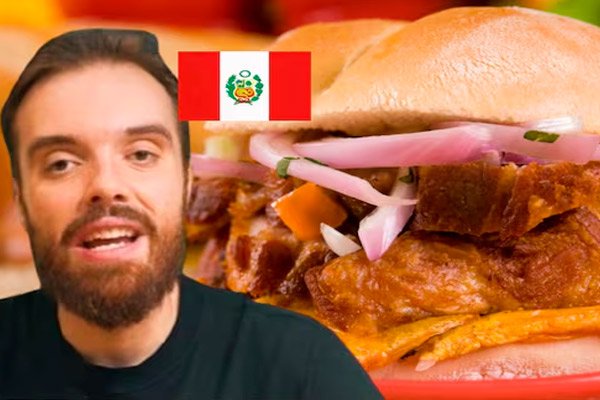 VOTA hoy por el pan con chicharrón peruano en el Mundial de Desayunos de Ibai Llanos