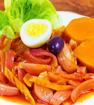 Receta del Escabeche de Gallina