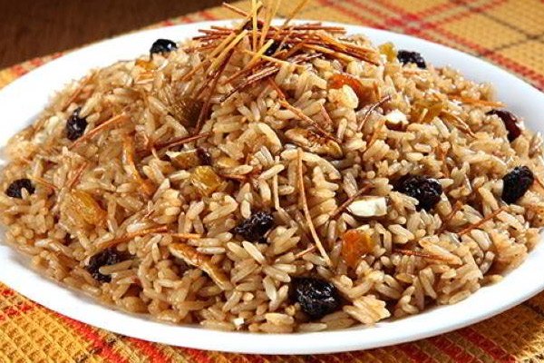 Arroz Árabe o arroz moro