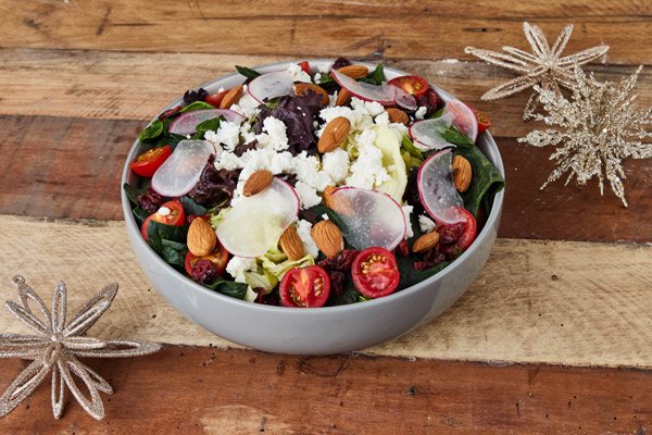 Receta de la ensalada fresca para tu cena de año nuevo